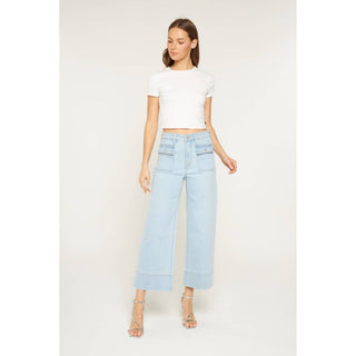 Tara Wide Leg Crop