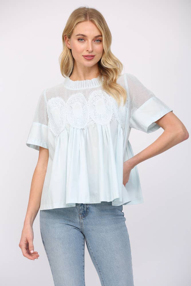 Mary Mesh Top
