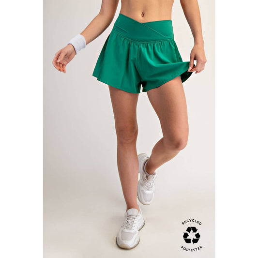 Blakely Butter Crossover Shorts