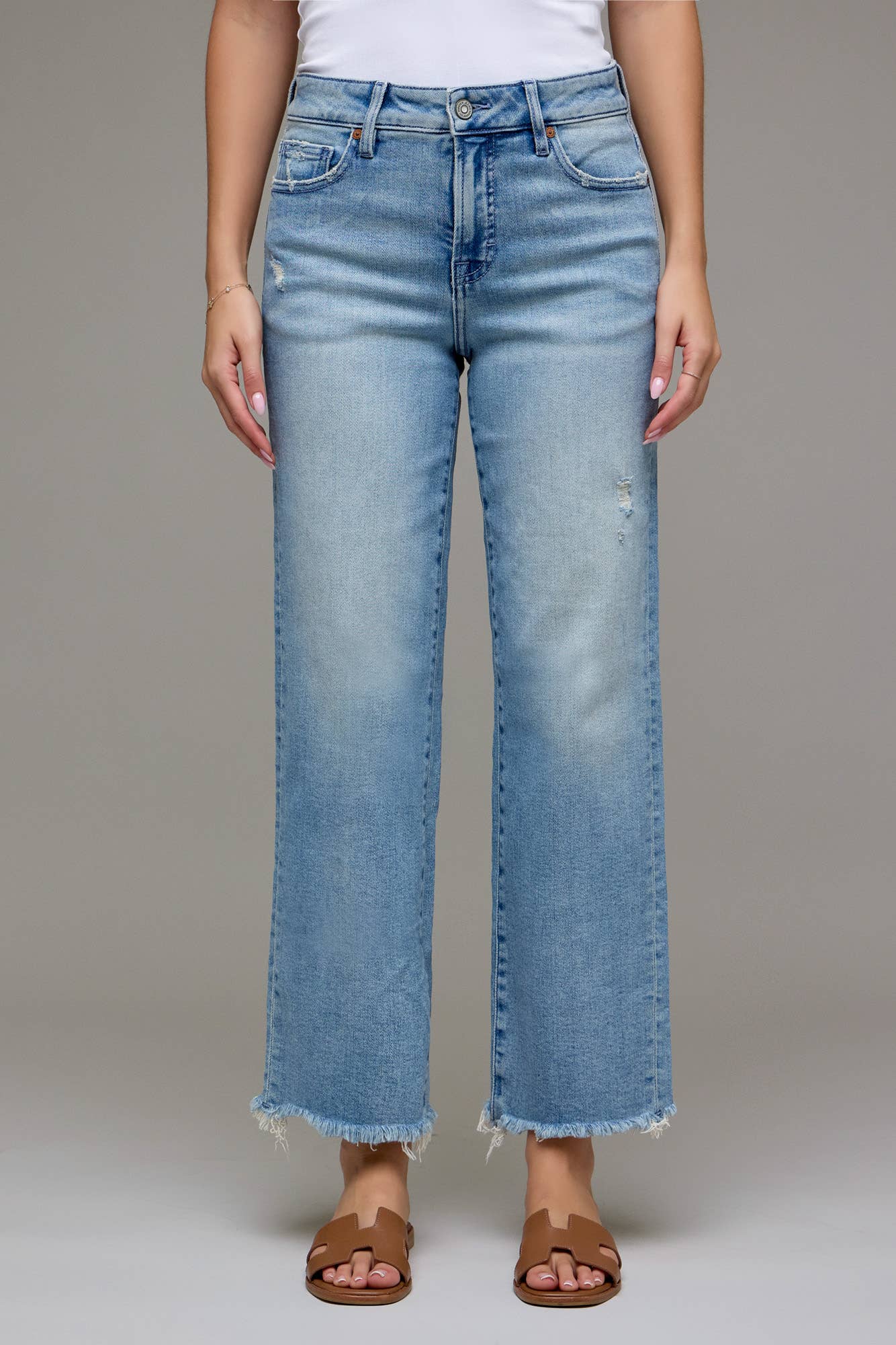 MR Stretch Cropped Straight