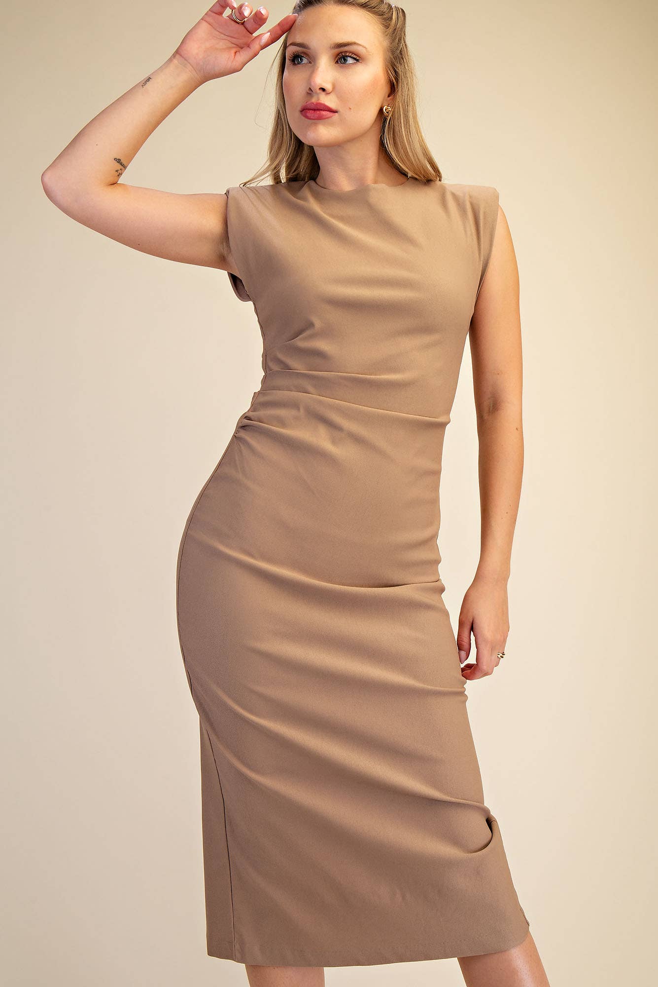 Blake Stretch Midi Dress