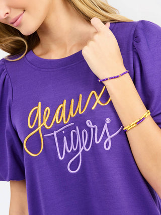 Touchdown Puff Sleeve Top