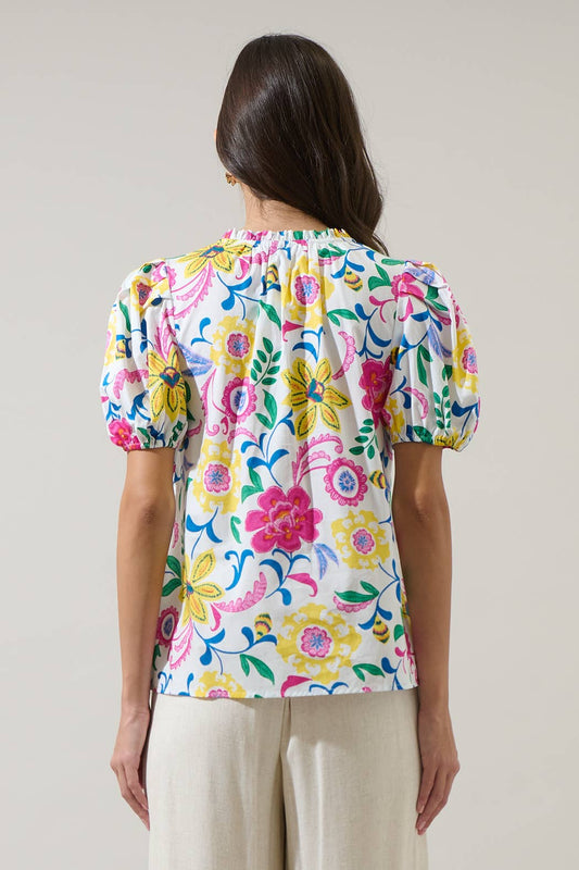 Savannah Bloom Blouse