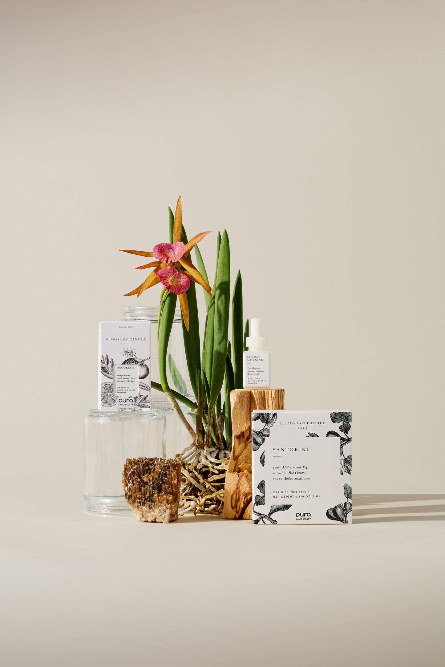 Santorini by Brooklyn Candle Studio – Pura Car Diffuser Refill