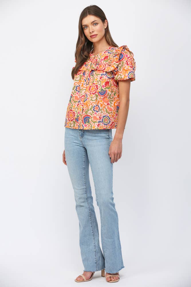Macy Ruffle Top