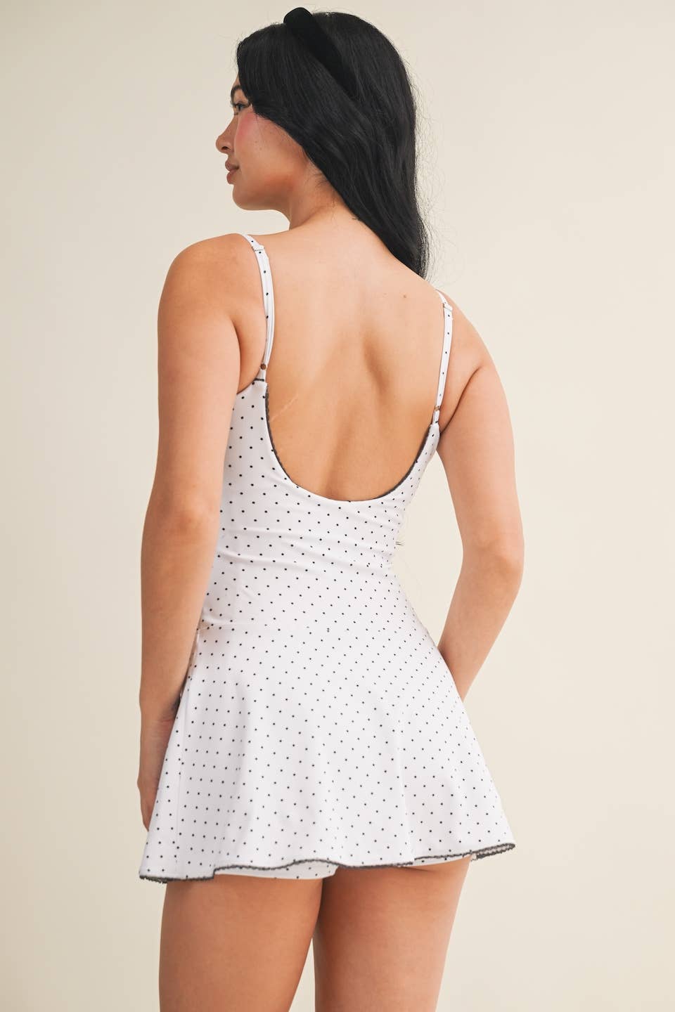 Poppy Polka Dot Mini Dress