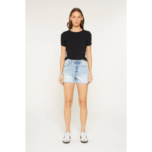 Laurie Distressed Denim Shorts