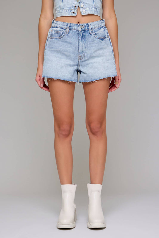 Med Wash A-Line Shorts