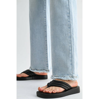 MARCY LEG RAW HEM