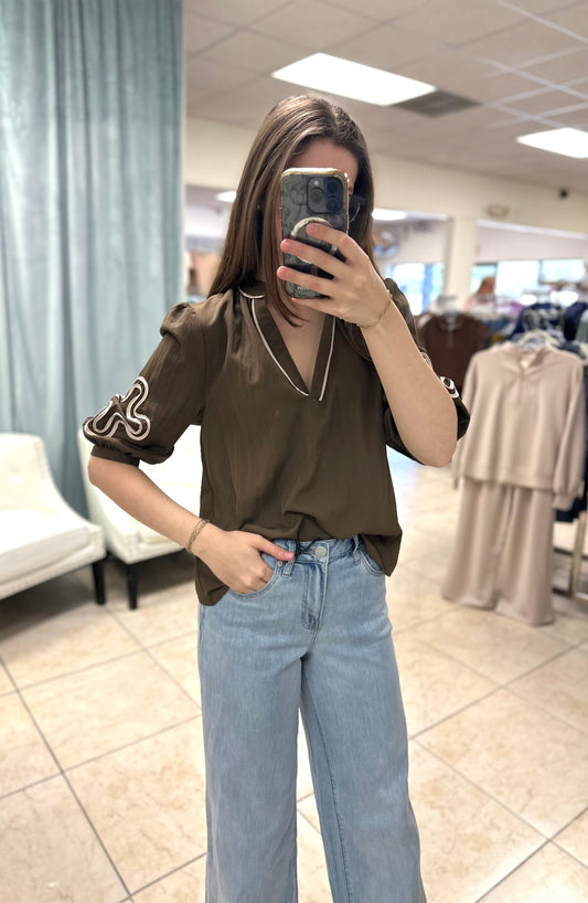 The Delta Belle Blouse