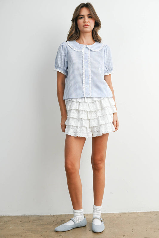 The Sweet Magnolia Gingham Top