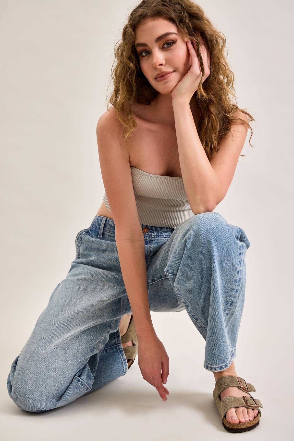 The Monroe Barrel Leg Jean