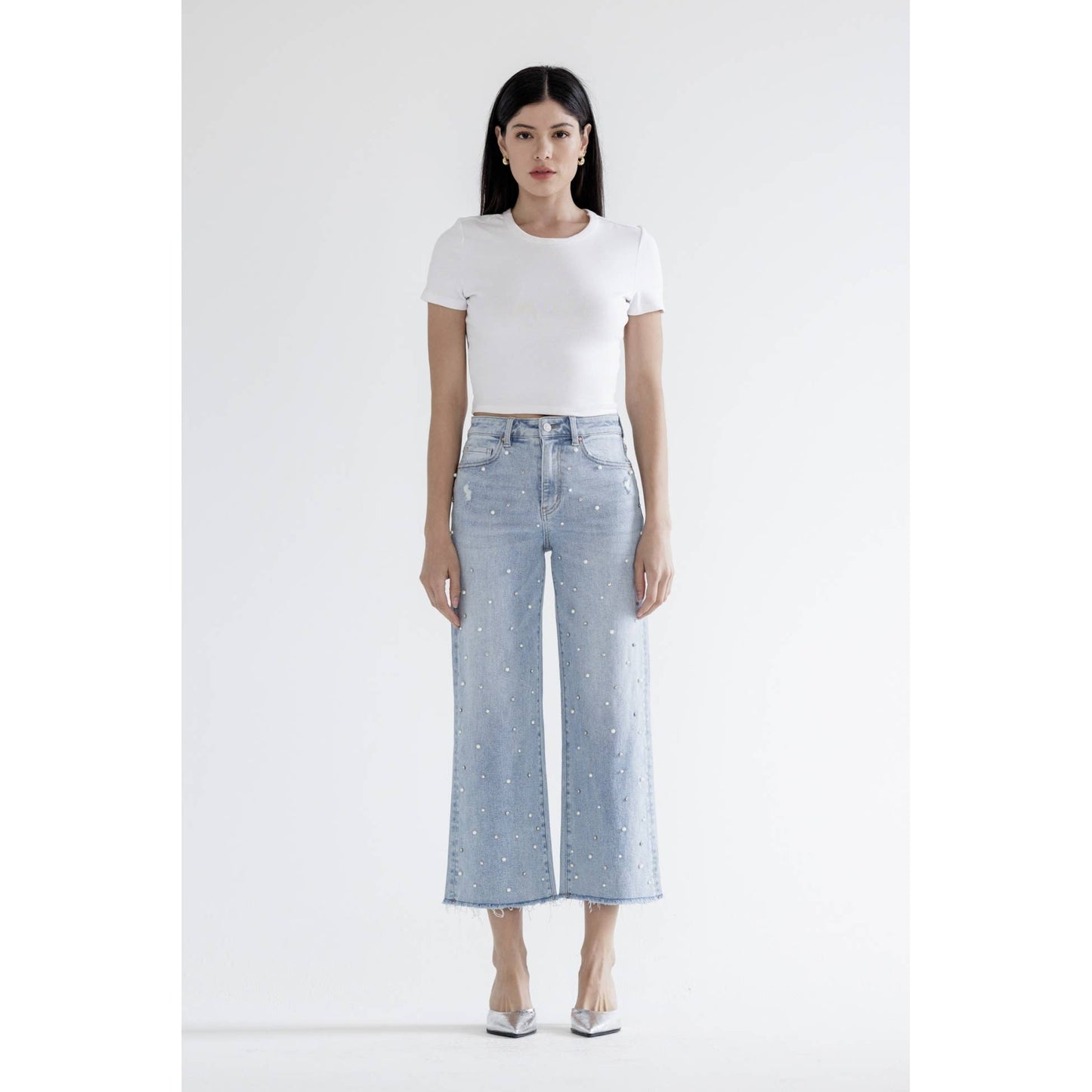 Pacey Embellishment Wide Leg