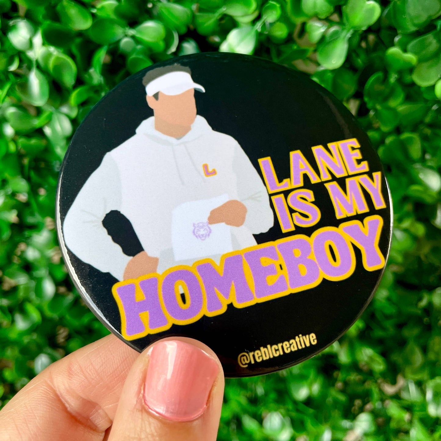 Homeboy - Lane - Game Day Button 3”