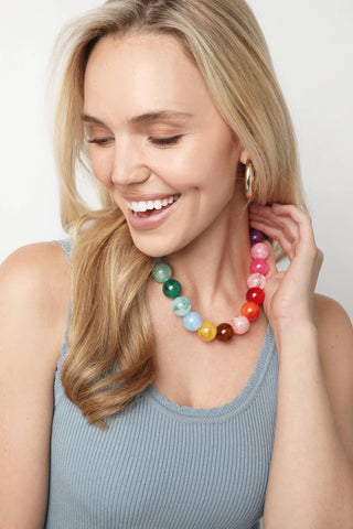 Happy Days Beaded Necklace