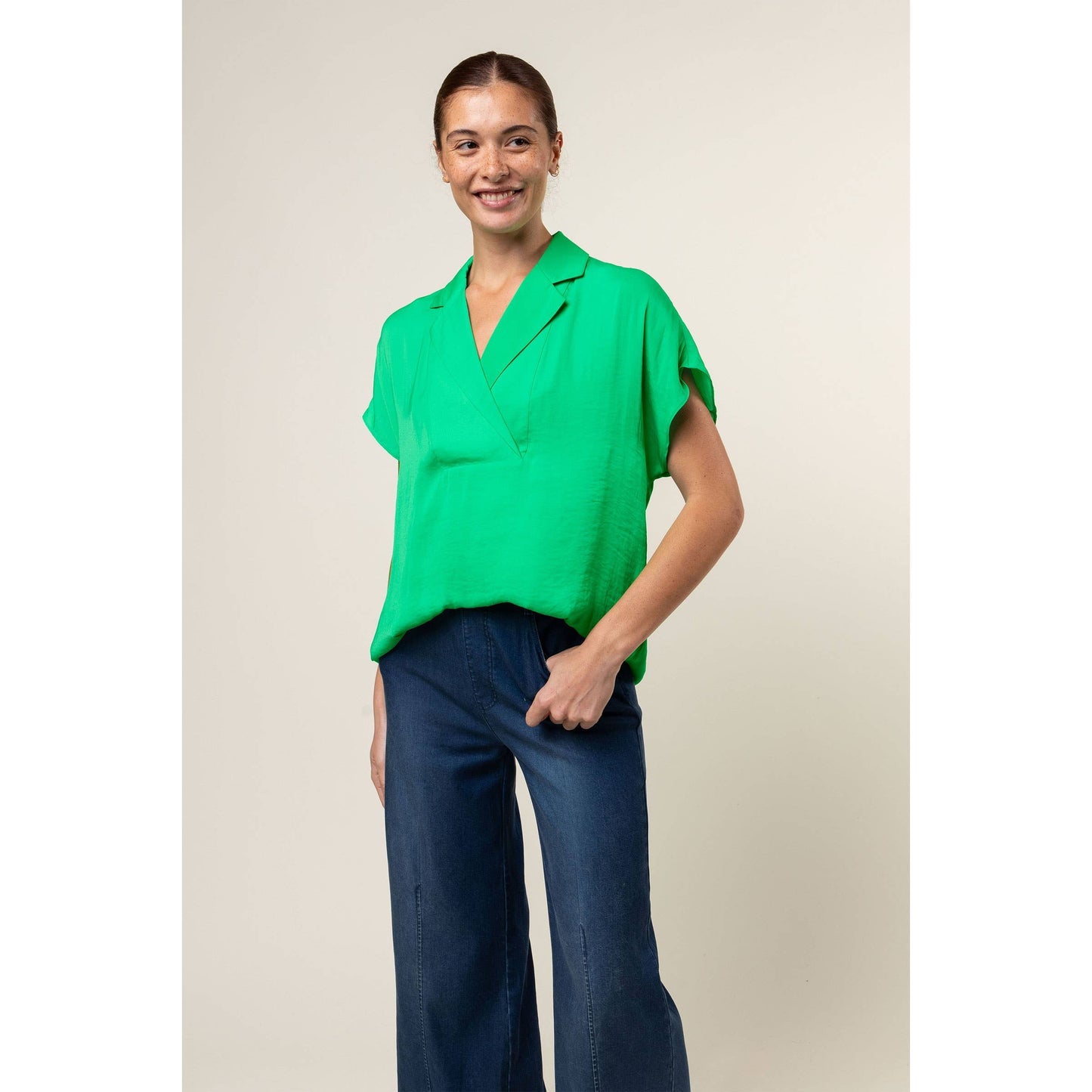 Blaire Short Sleeve Blouse