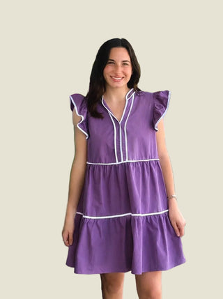 The Violet Vine Dress