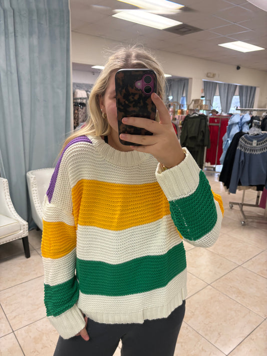 The Mardi Stripe Sweater