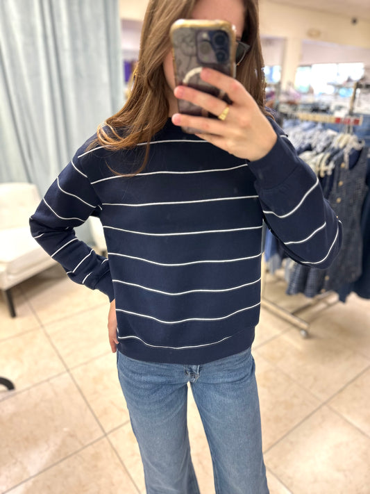 Weekend Stripe Pullover