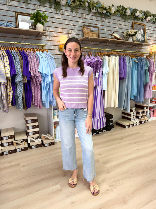 Lavender Lane Sweater Tank