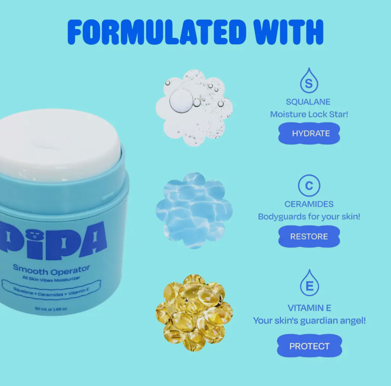 Pipa Skincare Start Young Gift Set, 3-Step Gentle Routine