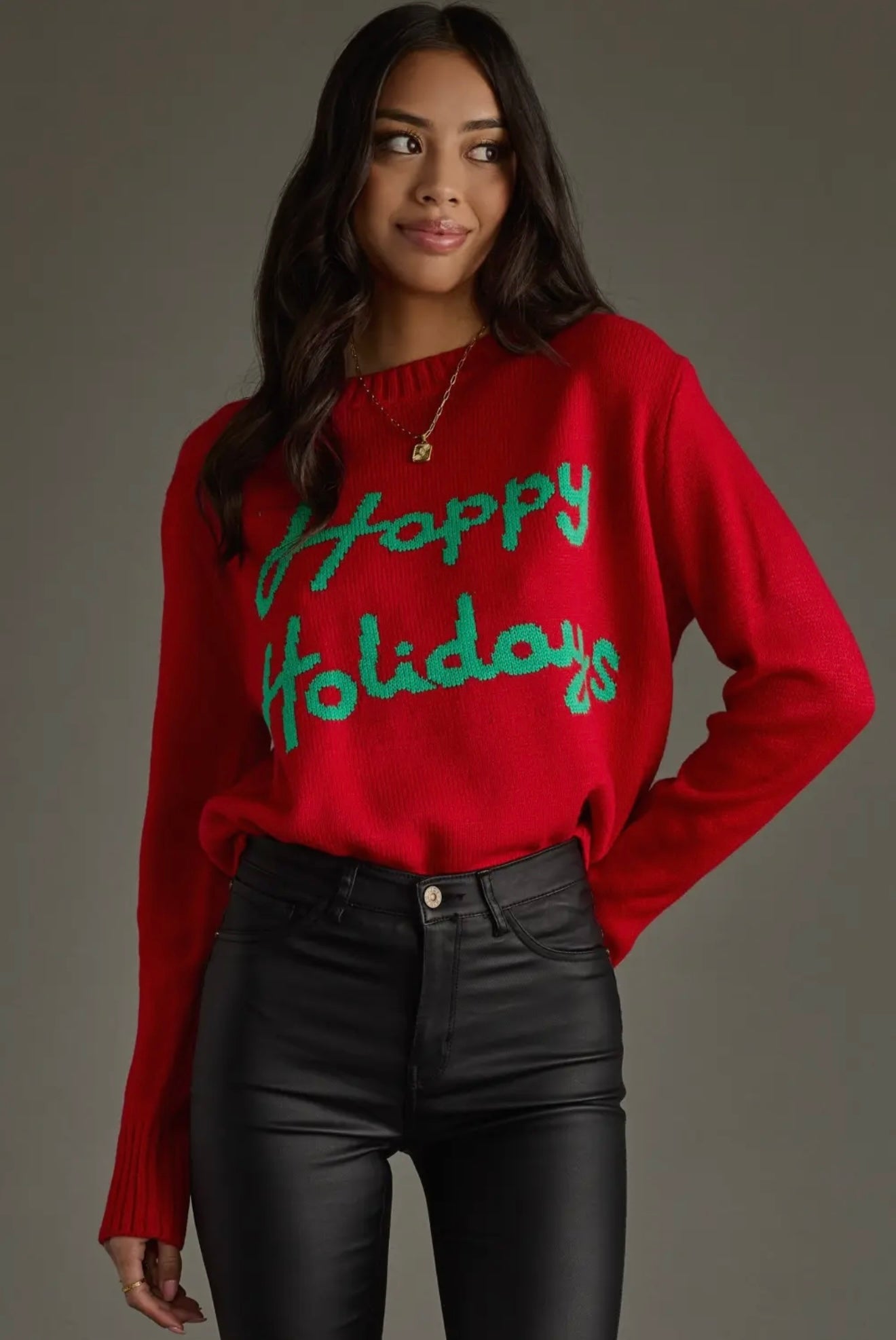 The Mistletoe Moment Sweater