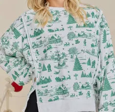 Evergreen Village Holiday Sweatshirt