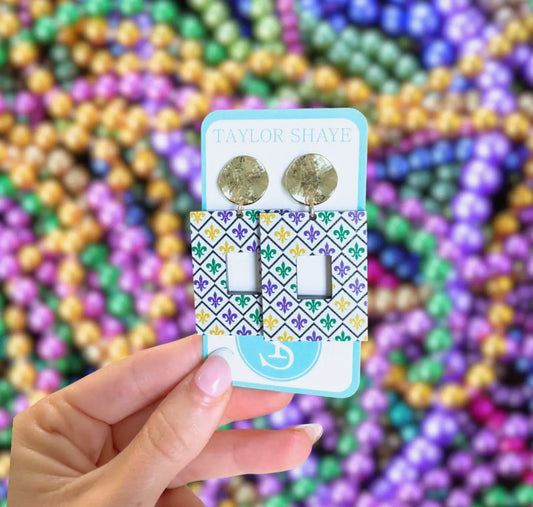 Mini Naomi Fleur-De-Lis Drops