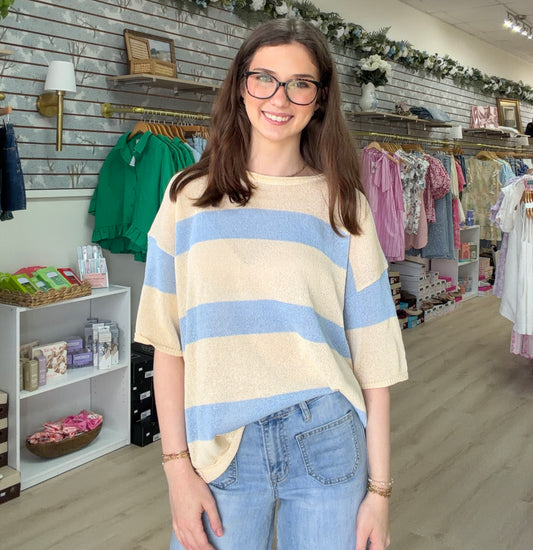 Ali Stripe Top