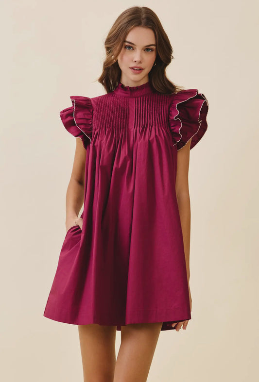 The Caroline Ruffle Dress