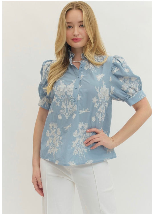 Butterfly Manor Top
