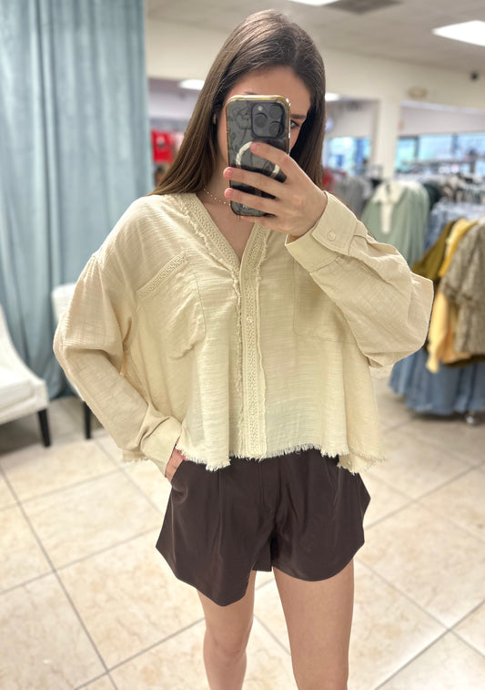 The Sweet Cream Blouse