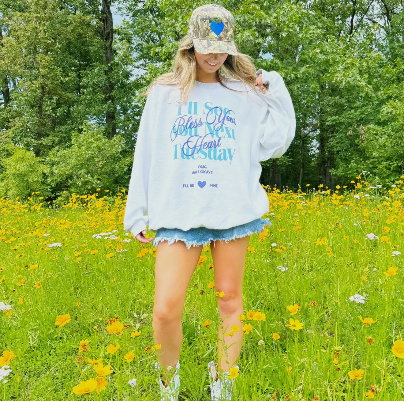 Bless your heart crewneck