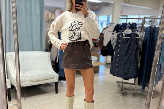 The Boot Scootin’ Sweater