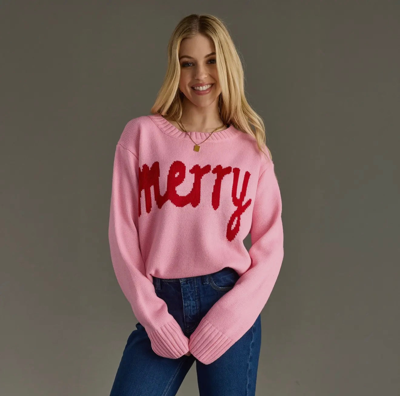 The Merry Pinkmas Sweater