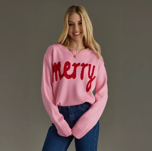 The Merry Pinkmas Sweater