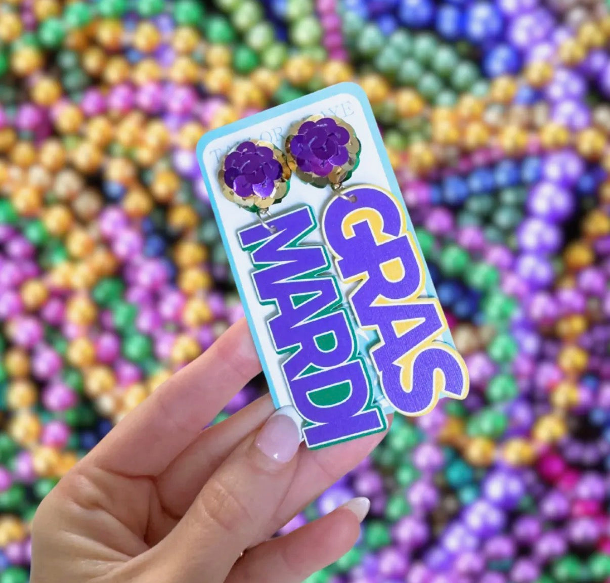 Mardi Gras Time Drops