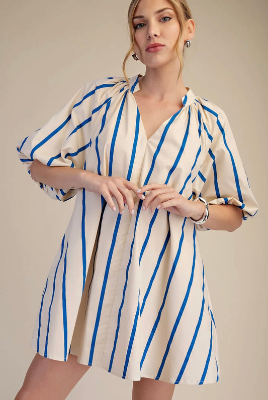 Audrey Stripe Dress