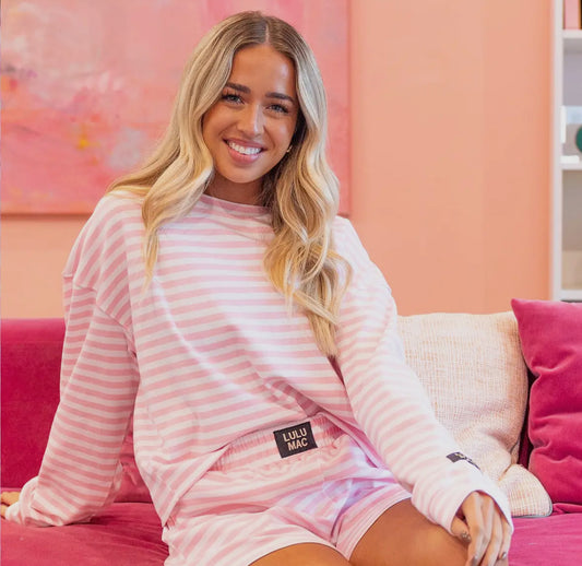 Lulu Mac Pink Stripe Top