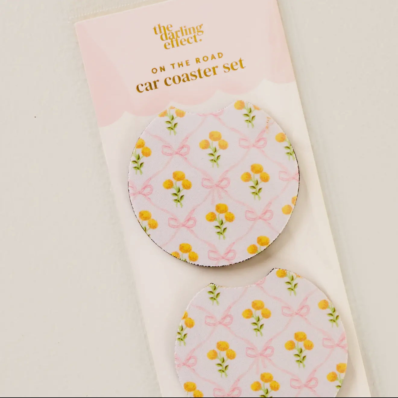 Darling Details Car Coaster Set