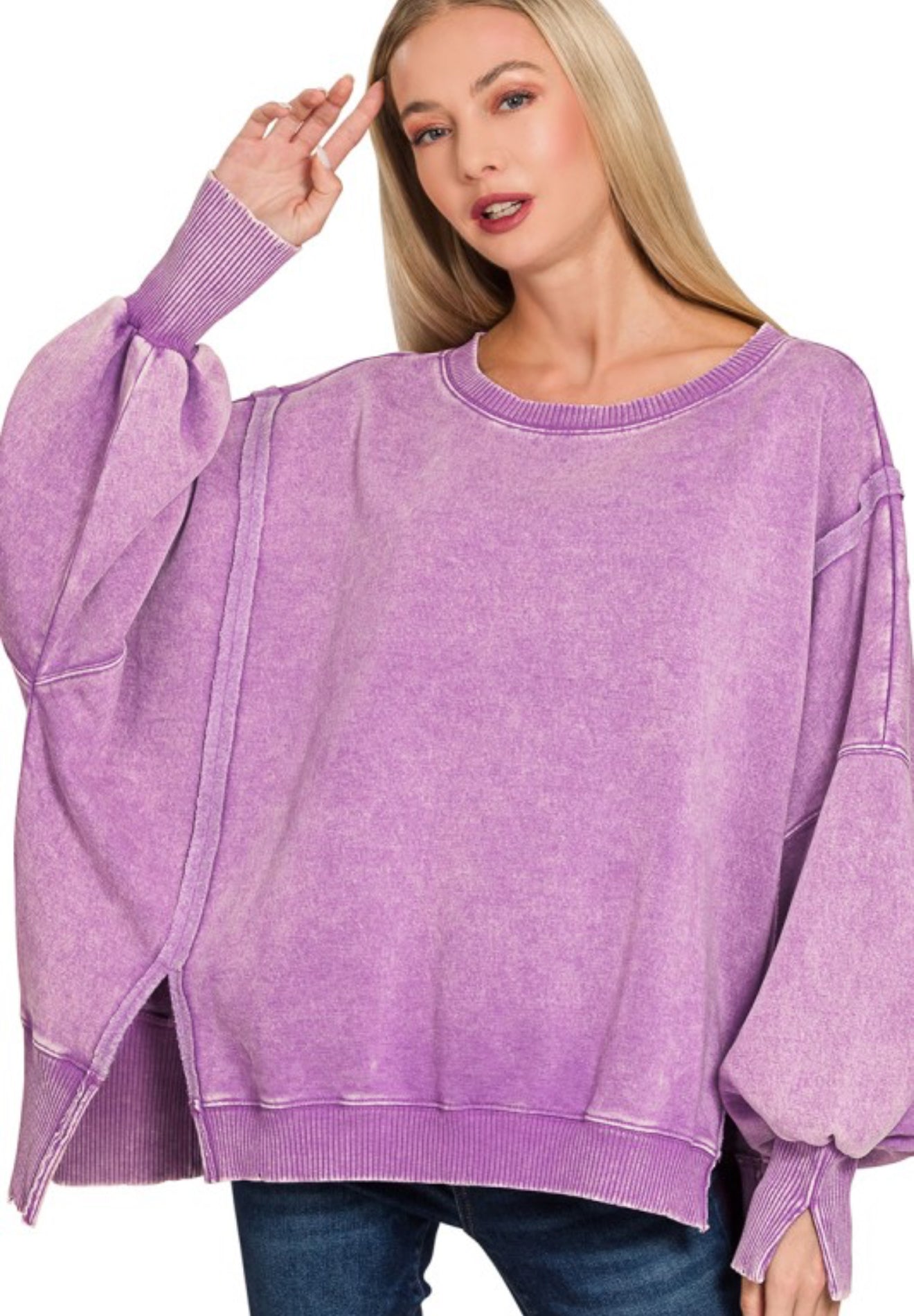 Harper Haze Oversized Sweatshirt