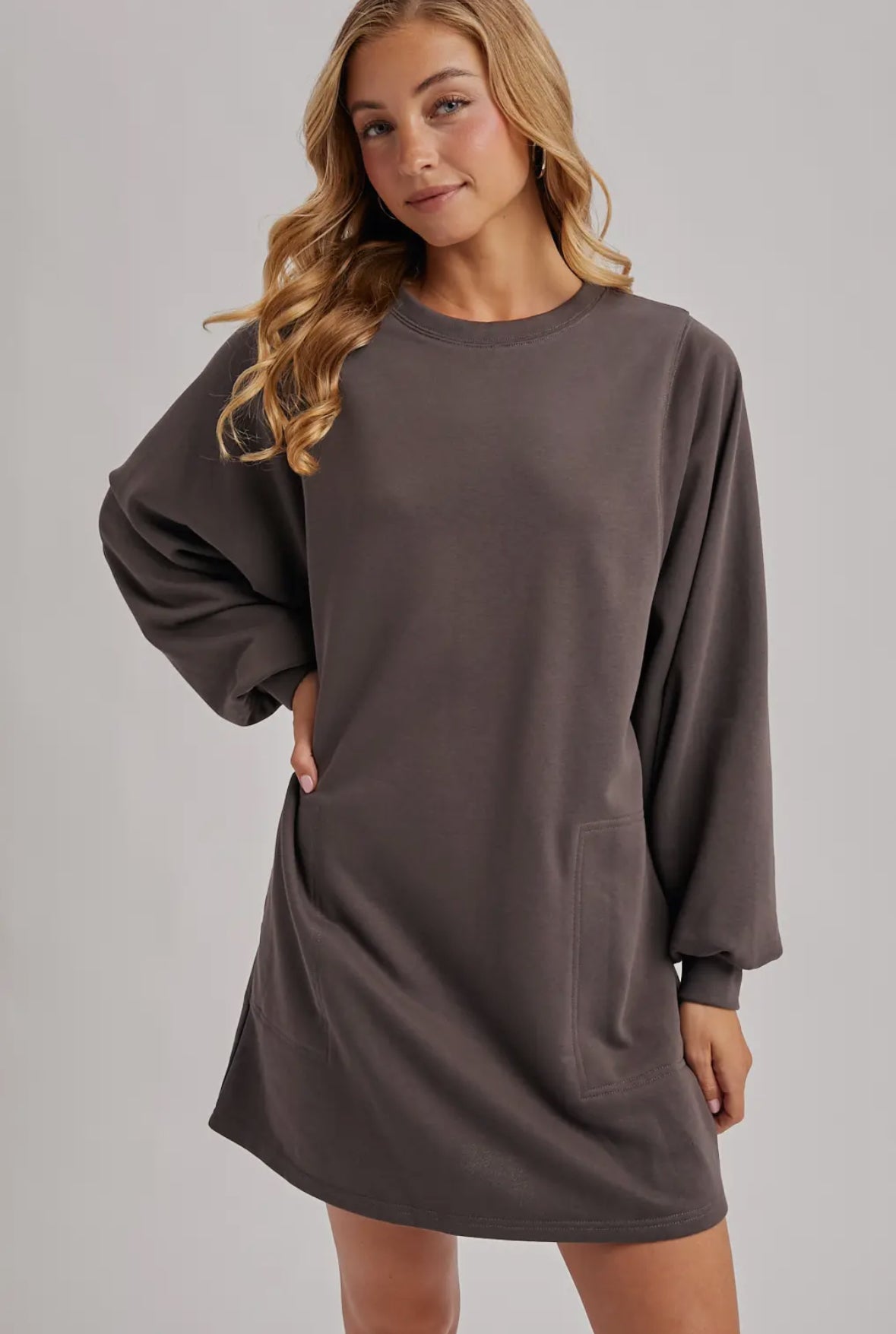 Stay Cozy Sweatshirt Dress