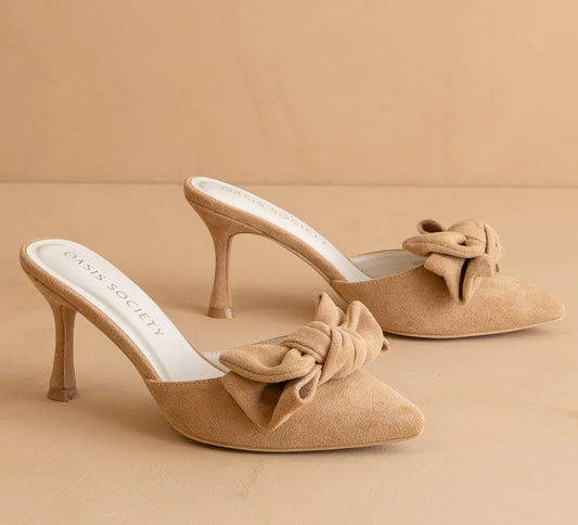 The Luxe Bow Mule