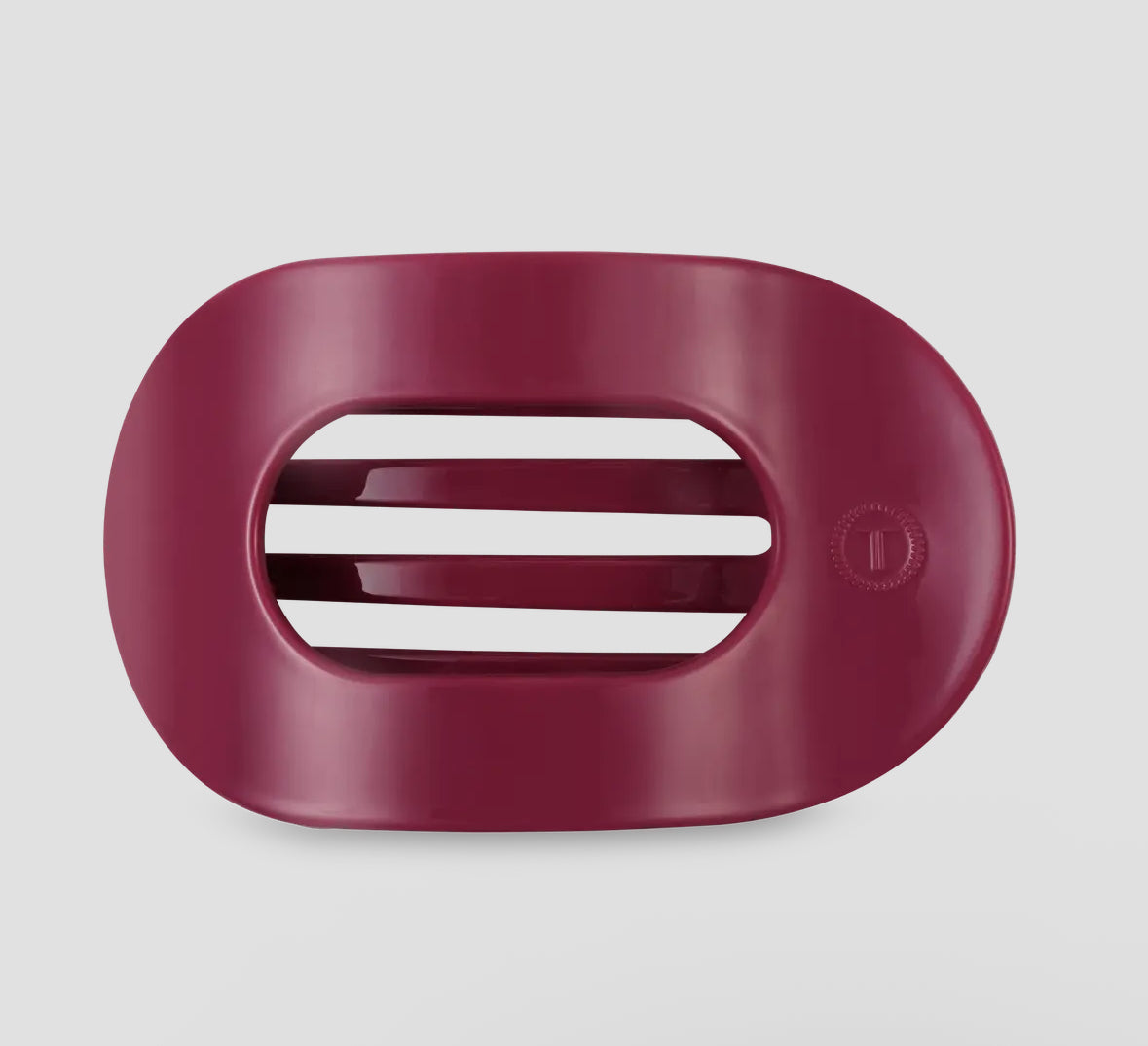 Wild Side Large Flat Round Hair Clip