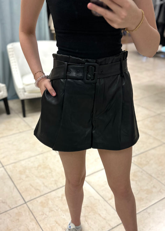 The Uptown Belted Shorts
