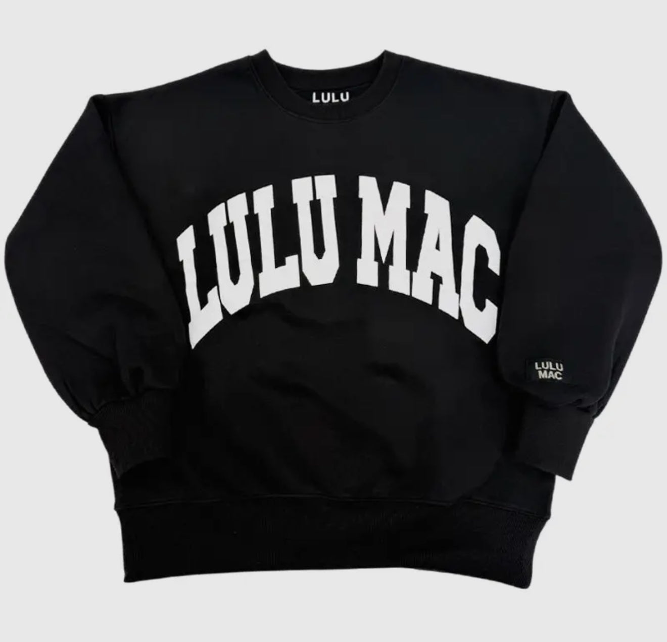 Lulu Mac- black/ white puff