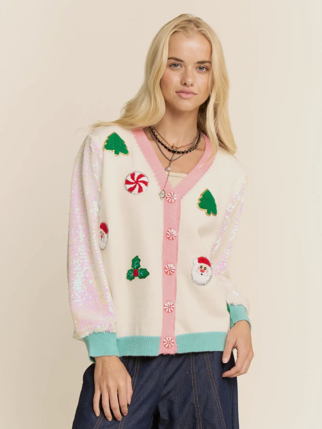 Candy Cane Lane Cardigan
