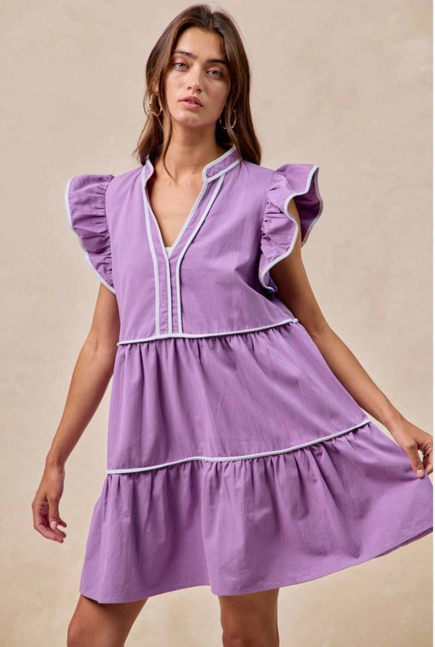 The Violet Vine Dress