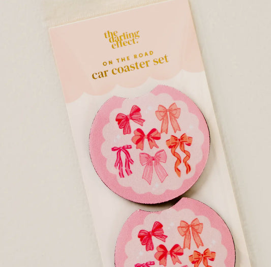 Darling Details Car Coaster Set