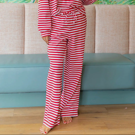 Lulu Mac Red Stripe pants